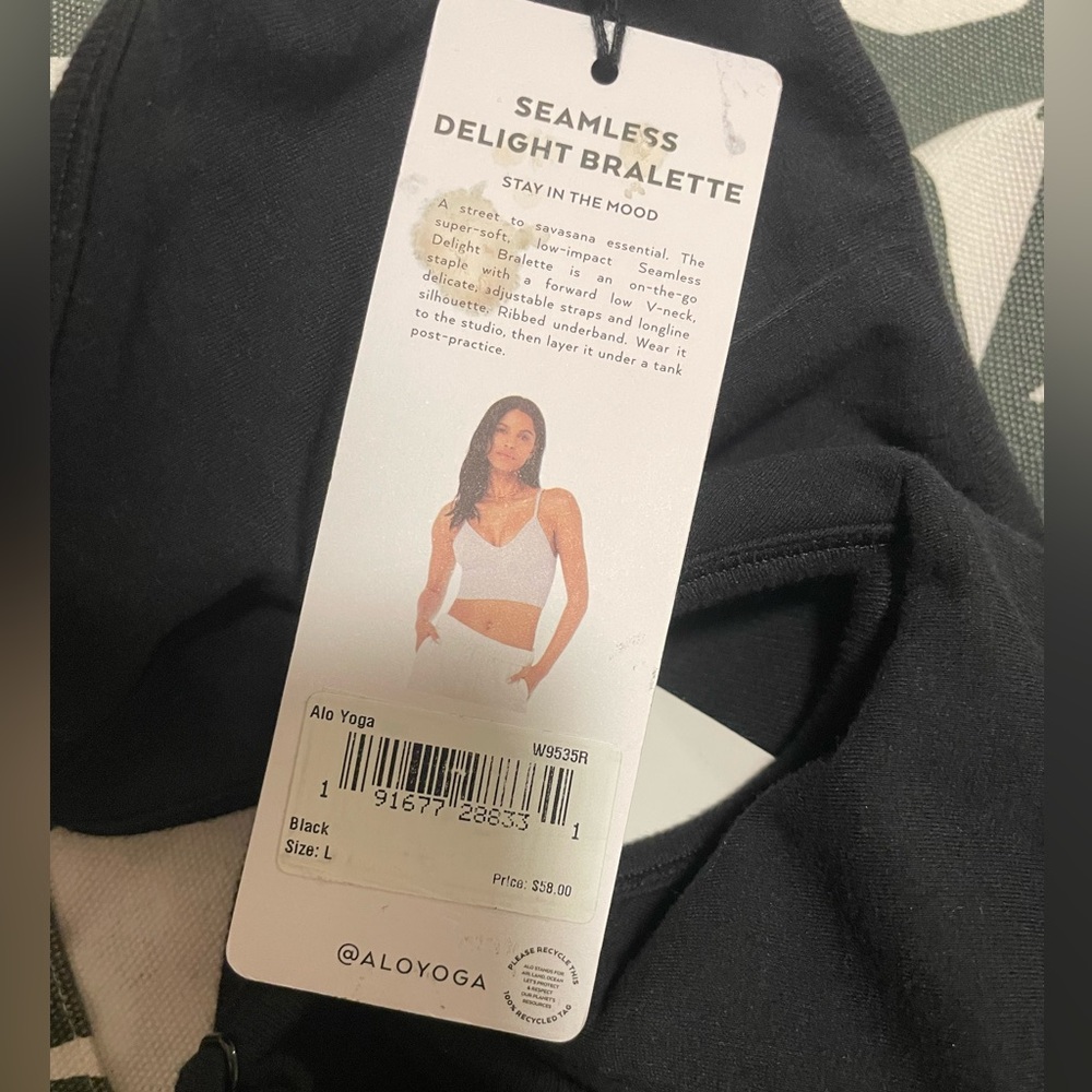 NWT Alo Yoga Delight Bralette - Picture 4 of 5